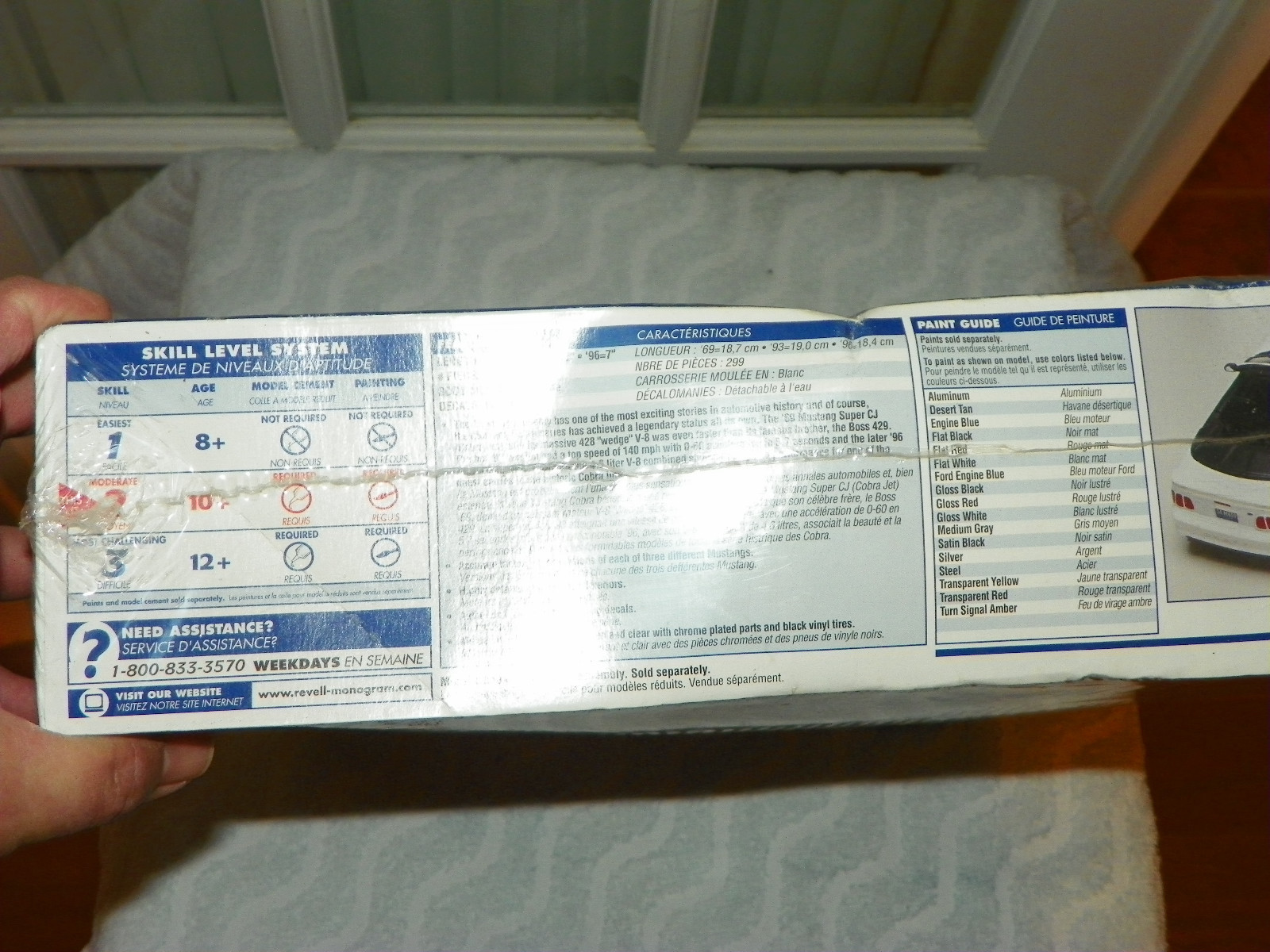 Mustang Cobra Combo Revell Set Of 3 Models 1/24-1/25 Factory Sealed.