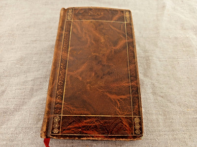 1929 French Antique Missal Leather Gold Gilt Binding Limoges Catholic PrayerBook