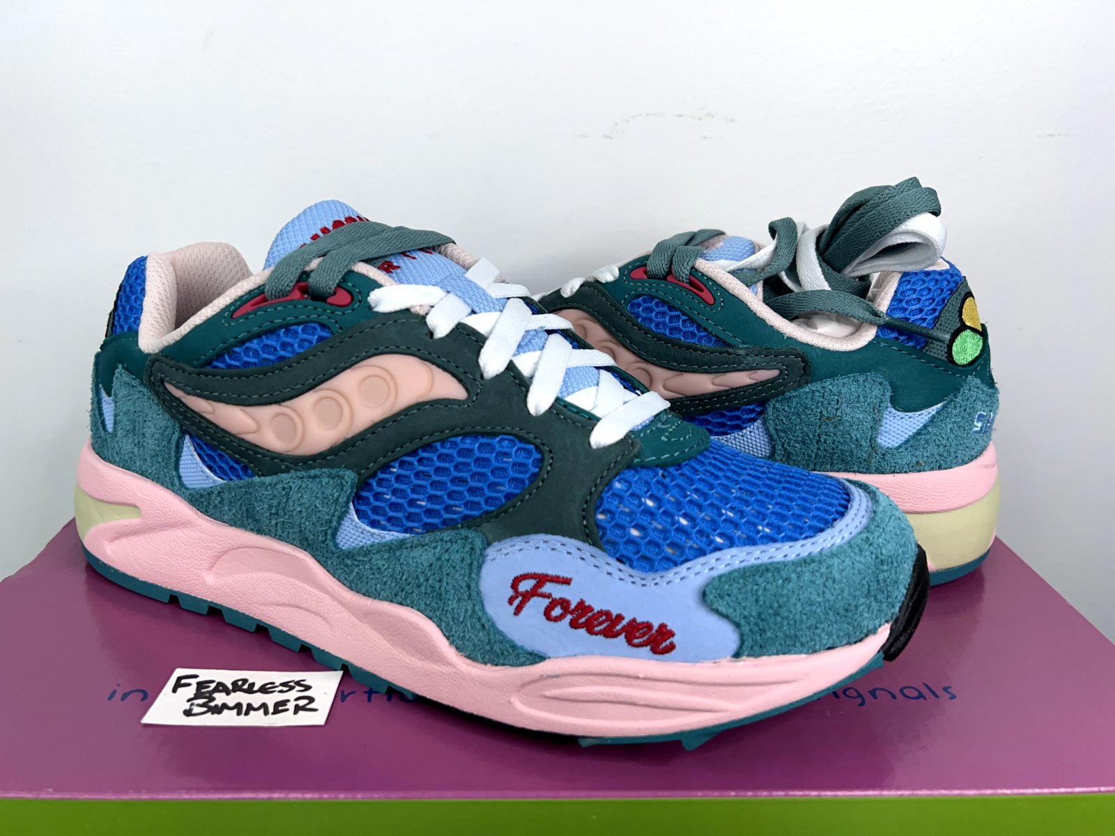 Saucony x Jae Tips Grid Shadow 2 size 9 Wear to a Date Blue Saucony x Jae Tips Grid Shadow 2 size 9 Wear to a Date Blue