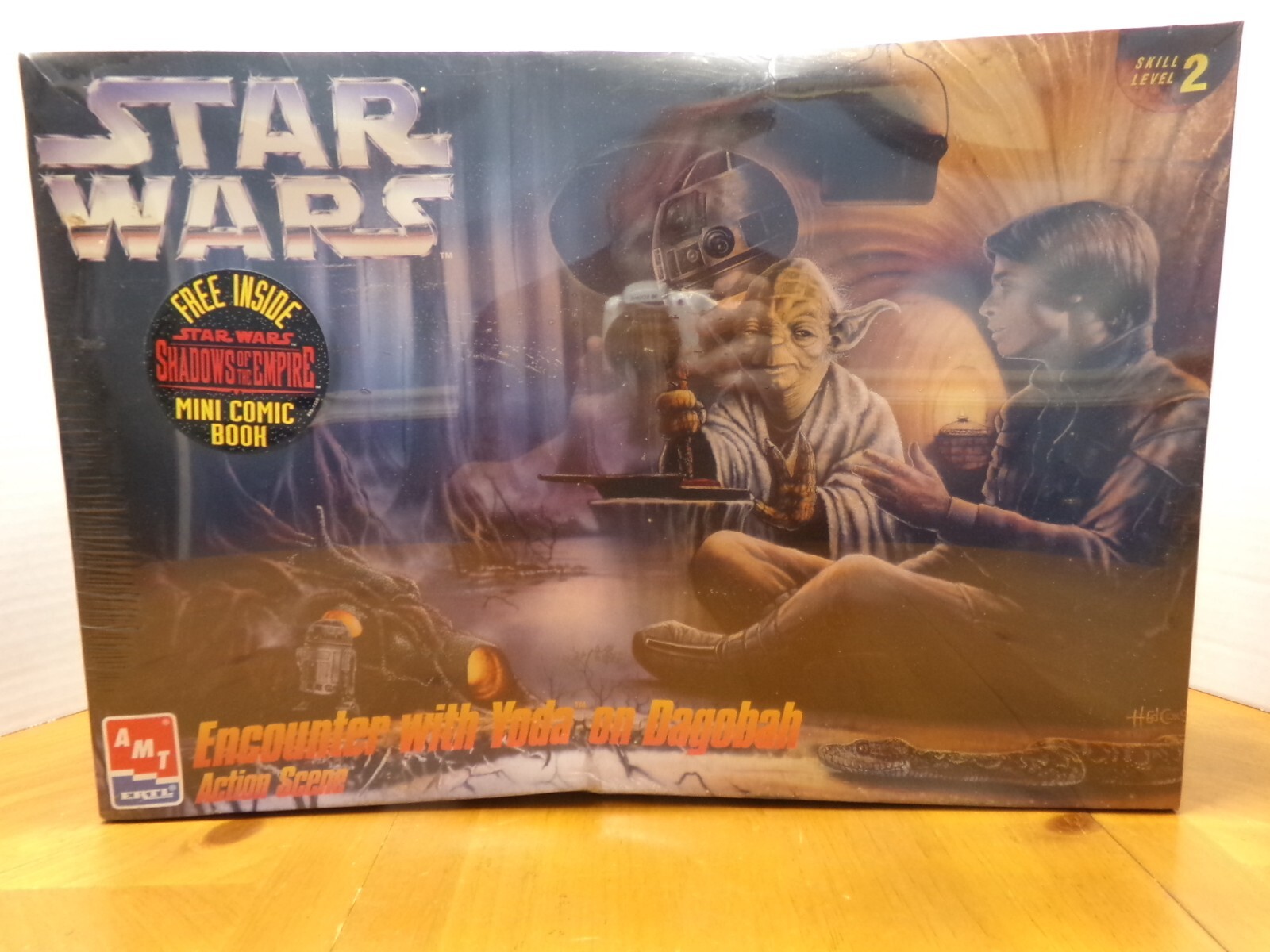 AMT / ERTL Star Wars Encounter with Yoda on Dagobah Action
