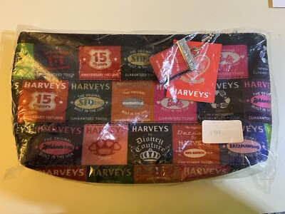 NIP Harveys Seatbelt 25th Birthday Make Up Case