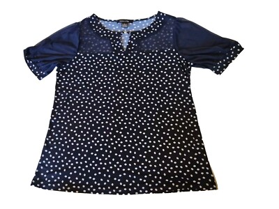 Adele & May Short Sleeve Blouse Women's Large