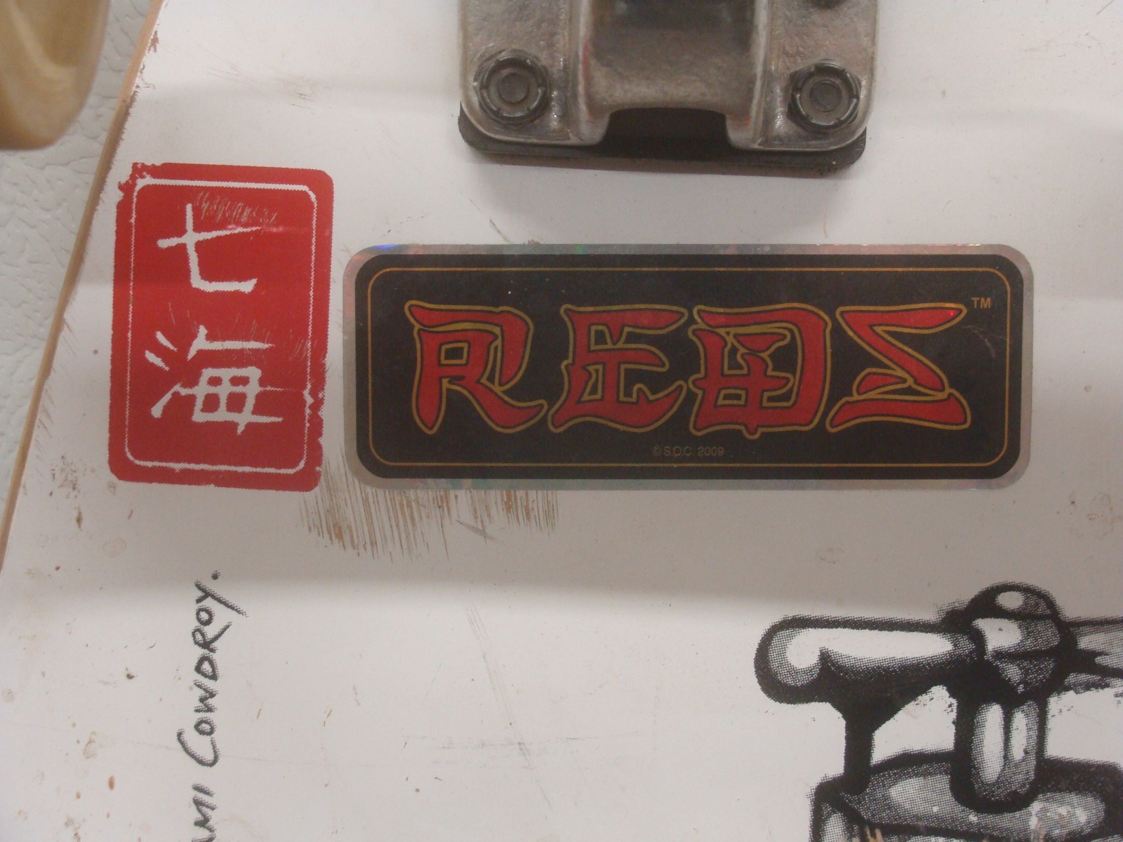 Arbor Bamboo Longboard Skateboard artist NANAMI COWDROY - Gullwing trucks