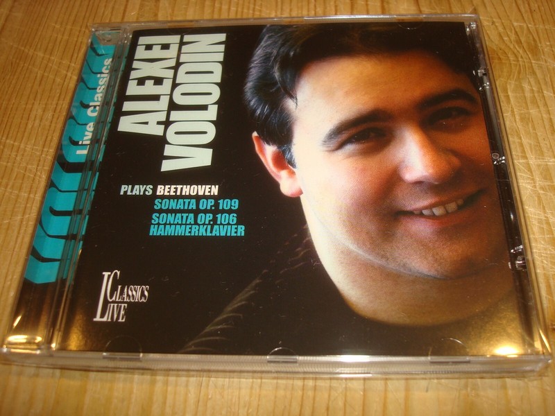 Alexei Volodin Beethoven Piano Sonatas 29 & 30 Live Classics Cd Signed Signiert