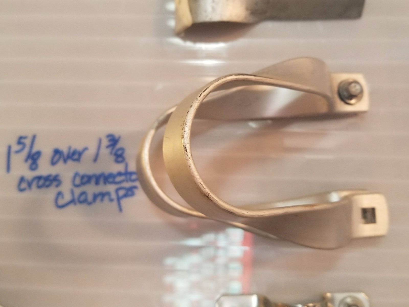 Purlin Clamp / Cross Connector for Greenhouse 1 5/8