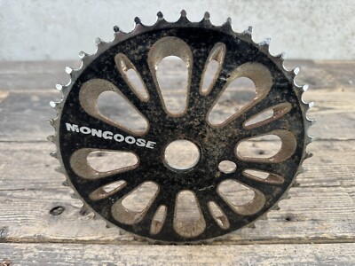 Mongoose Bmx Chainring 44t Vintage Old Mid School Bmx