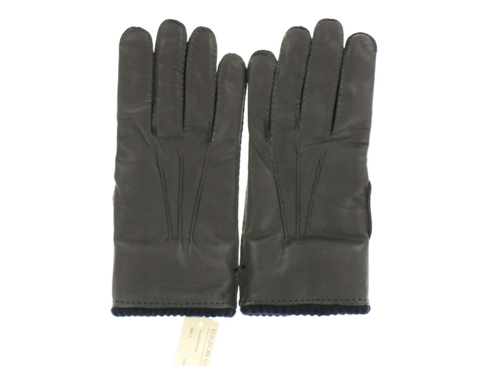 Bergdorf Goodman 268138 Men's Gloves Gray Size 9