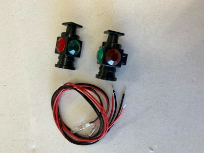USA TRAINS R2085 WORKING MARKER LIGHT, SET OF 2 Lights Fits ARISTO  BACHMANN LGB