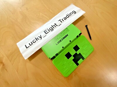 New Nintendo 2DS XL LL Minecraft Creeper Edition Console