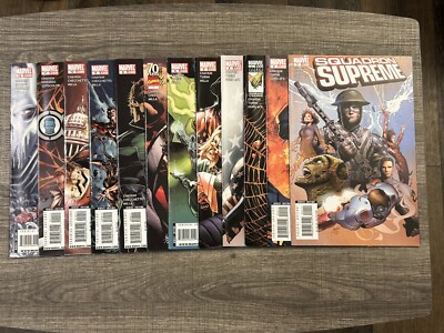 Squadron Supreme (Vol. 3) #1-12 COMPLETE SERIES (Marvel Comics 2008-2009)