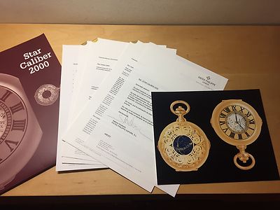 Press Release PATEK PHILIPPE Press Release - Star Caliber 2000 - Spanish