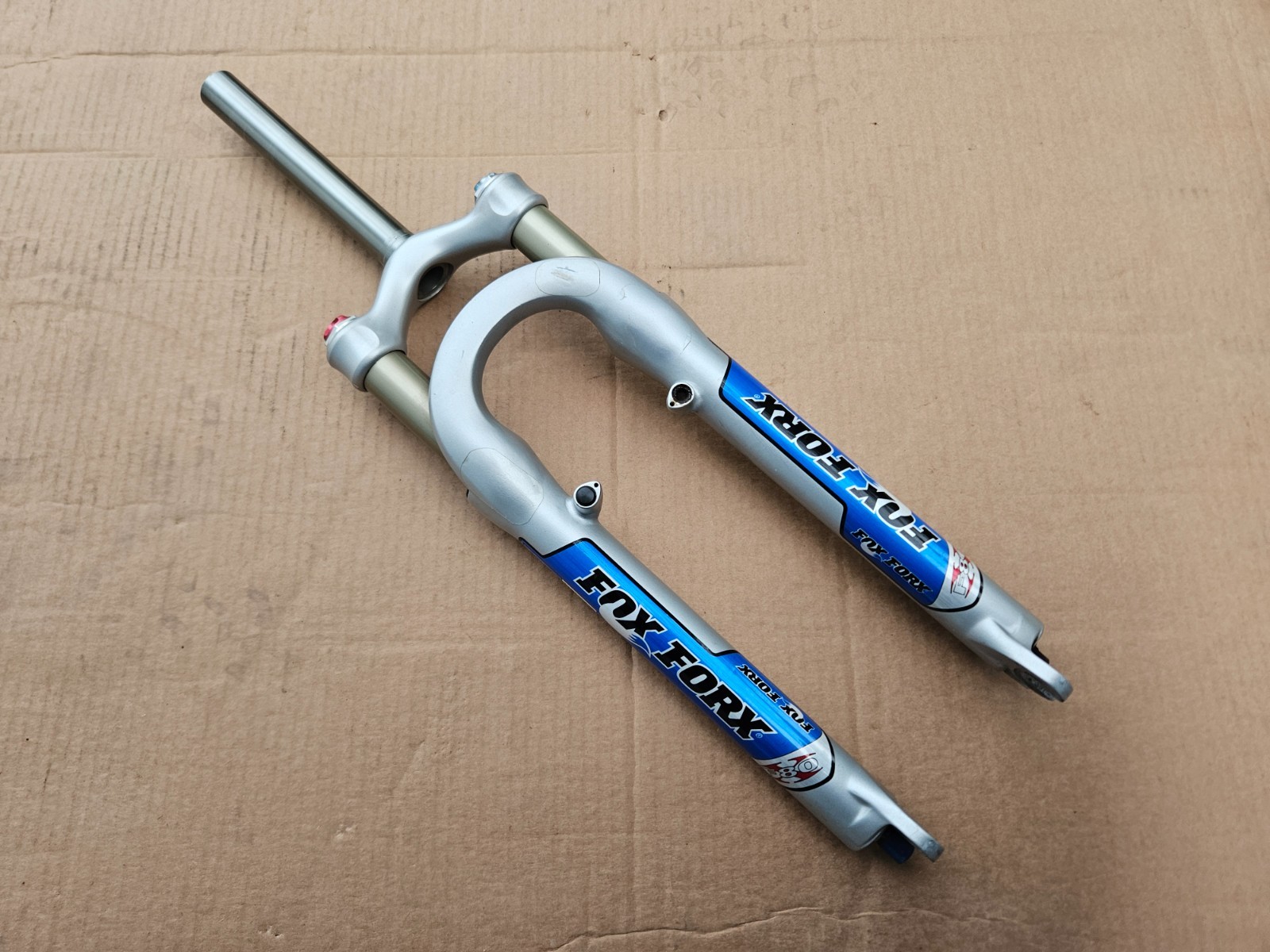 FORKS フォルクス700C シマノ18速 465mm アルミ クロスBLUE 700c Fork