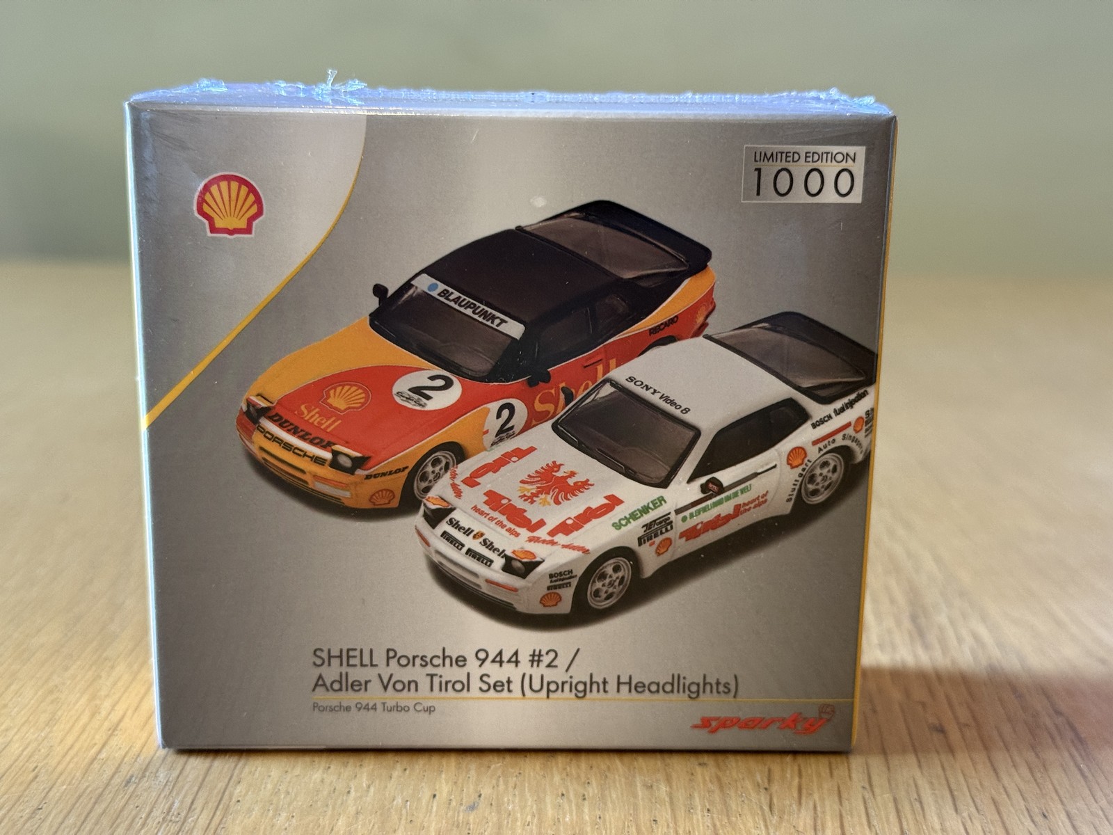Tiny X Sparky Model - 1:64 Porsche 944 Turbo Cup Pair - Ltd Edition of 1,000
