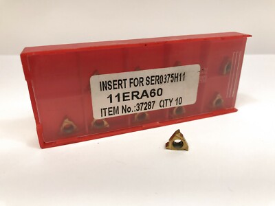 11ERA60 Carbide Threading Inserts 10pcs NEW