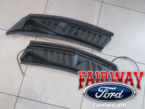 15 thru 20 F-150 OEM Genuine Ford Windshield Wiper Cowl Panel Grille - Set of 2