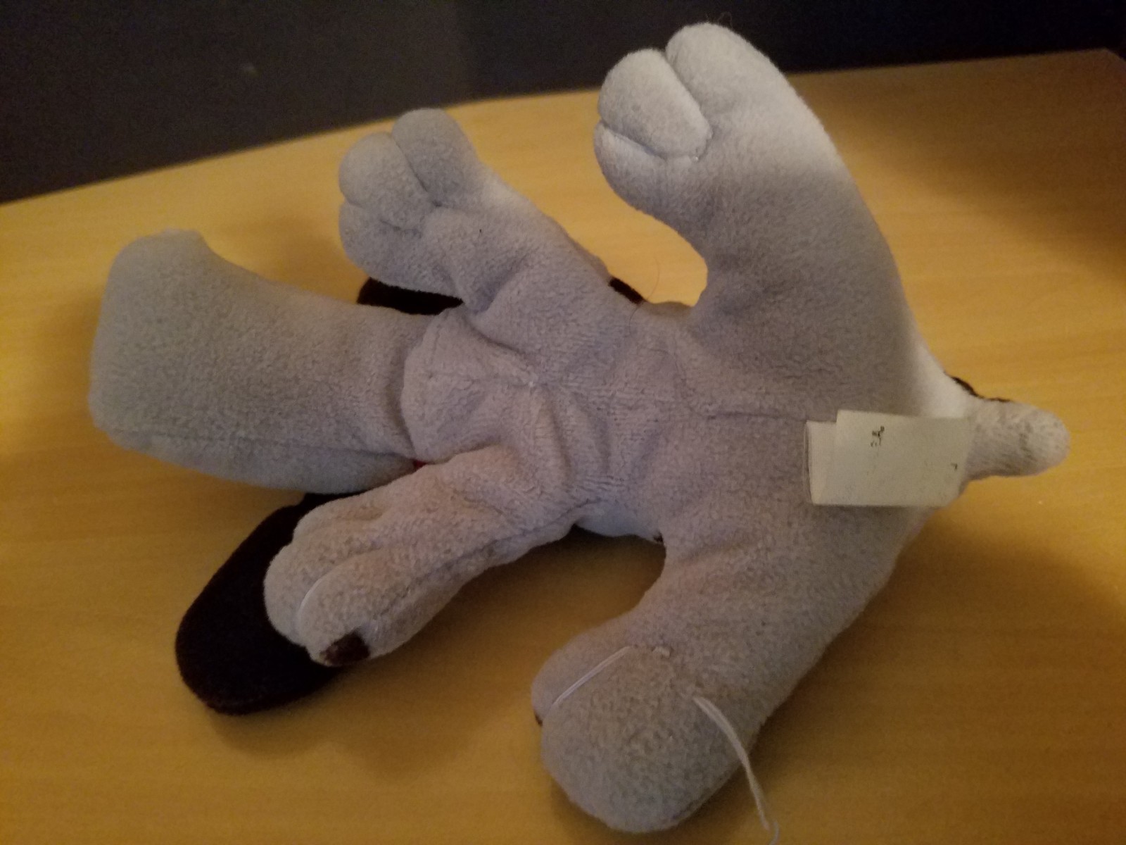 1980s Vintage Pound Puppy Plush 9 Inch Stuffed Animal 80s VTG Gray Pound Puppies