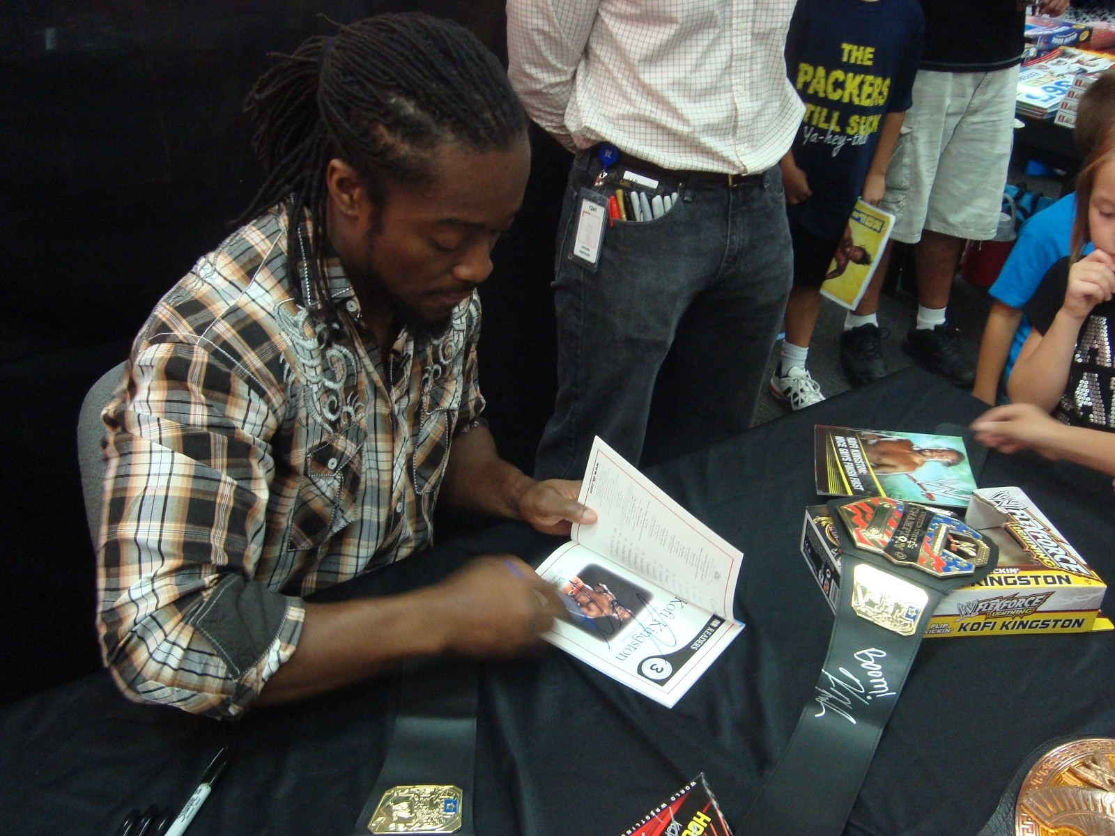 Kofi Kingston Signed Childrens Book 
