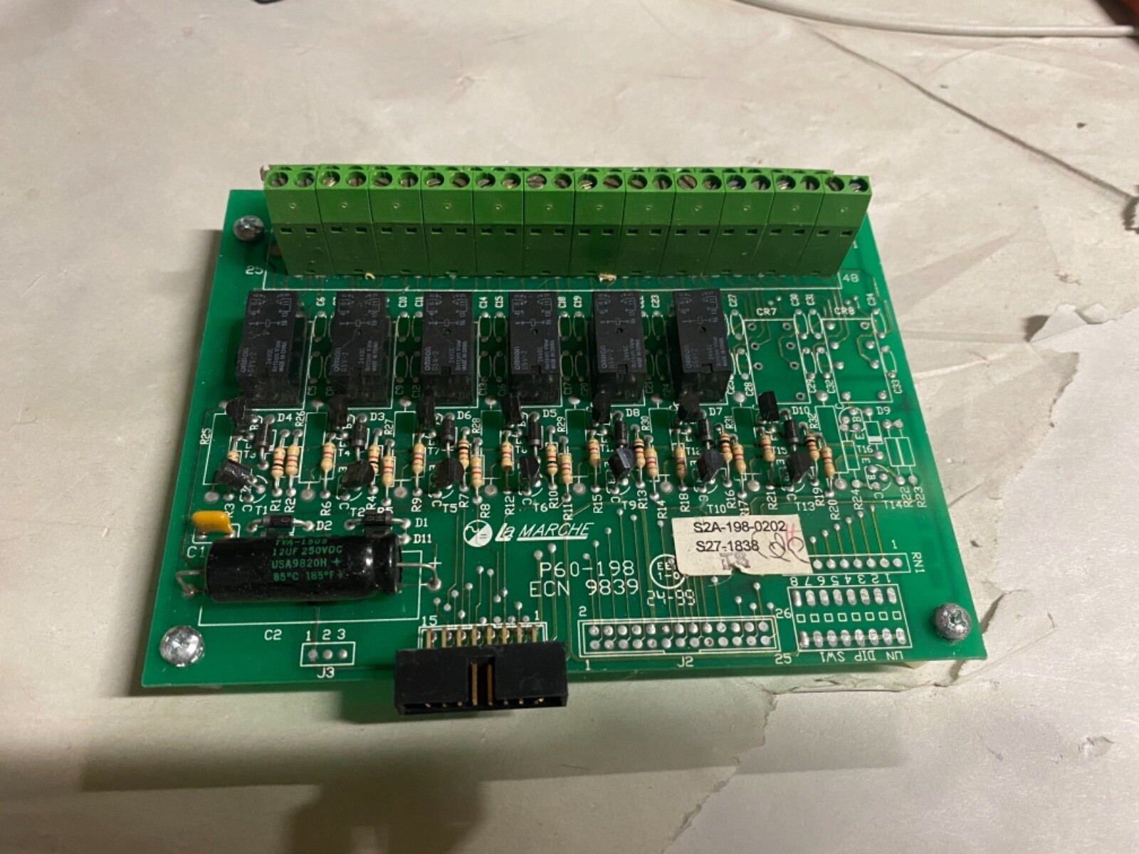 LA MARCHE S2A-198-0202 / P60-198 / ECN 9839 CIRCUIT BOARD | eBay