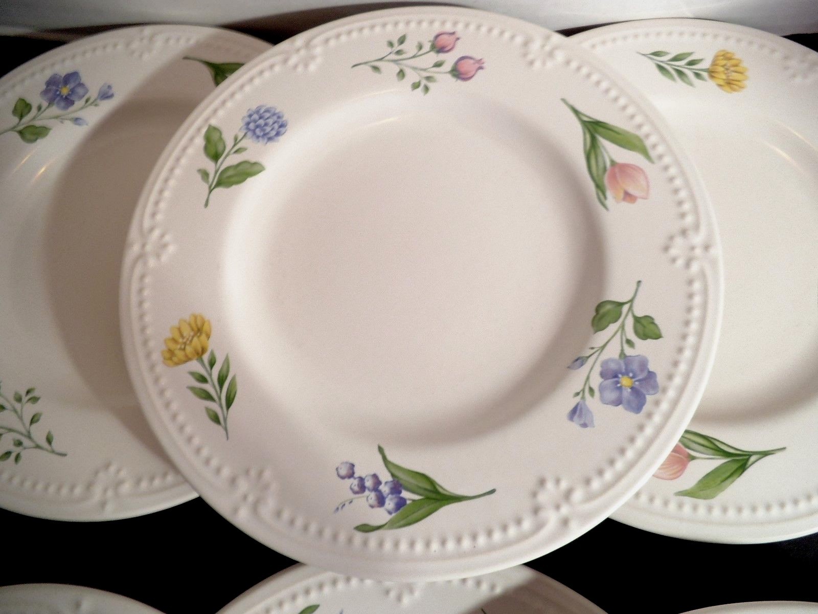 7 Pfaltzgraff Laralynn Salad Plates   8 1/8