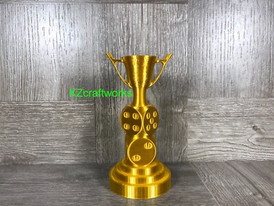 Game Night Board Game Trophy 3D Printed - Dice Champ Cup - US Seller