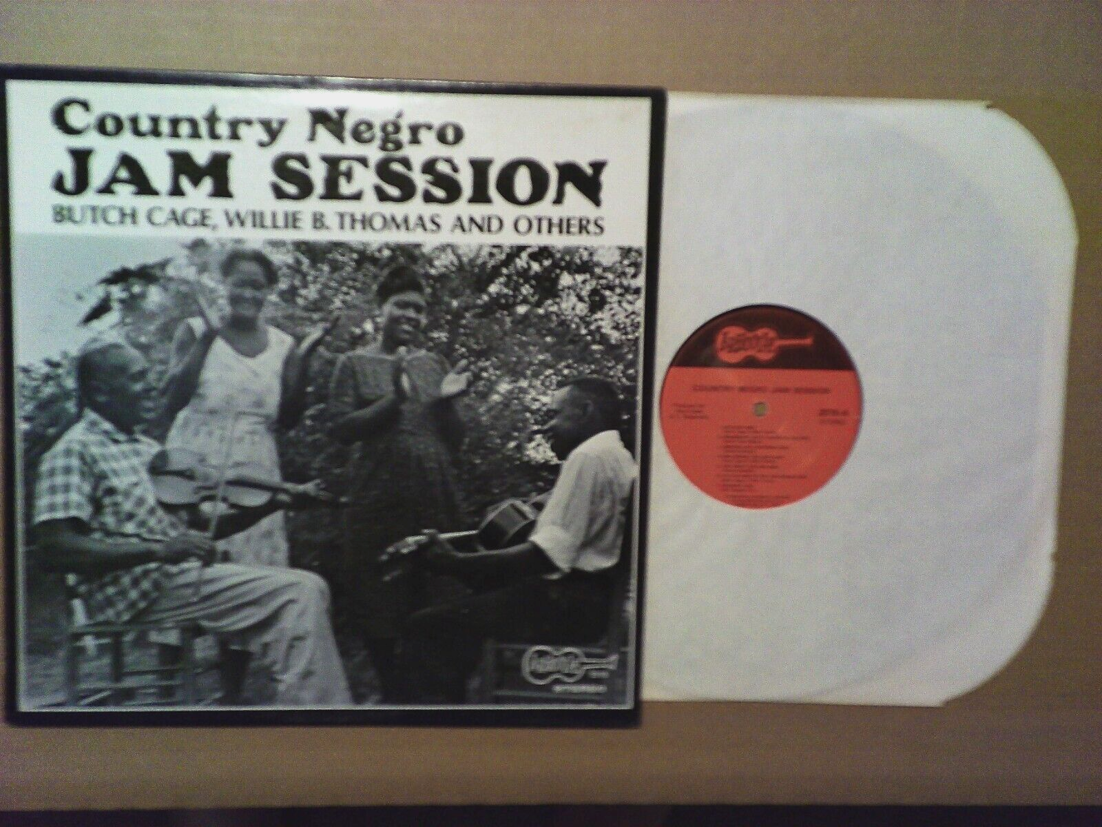 米LP Various Country Negro Jam Session 2018 ARHOOLIE RECORDS /00260 Country Negro Jam Session Butch Cage Arhoolie #2018 Stereo