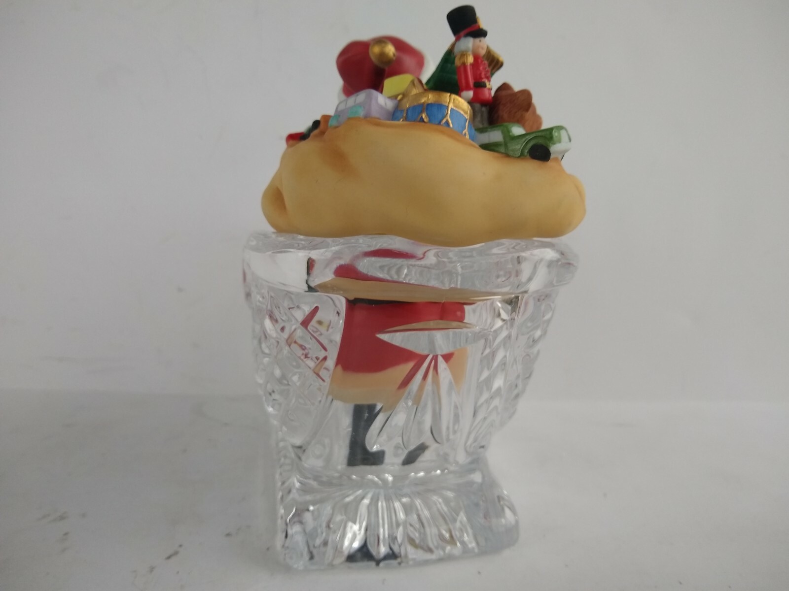 Lenox Santa's Crystal Sleigh Figurine