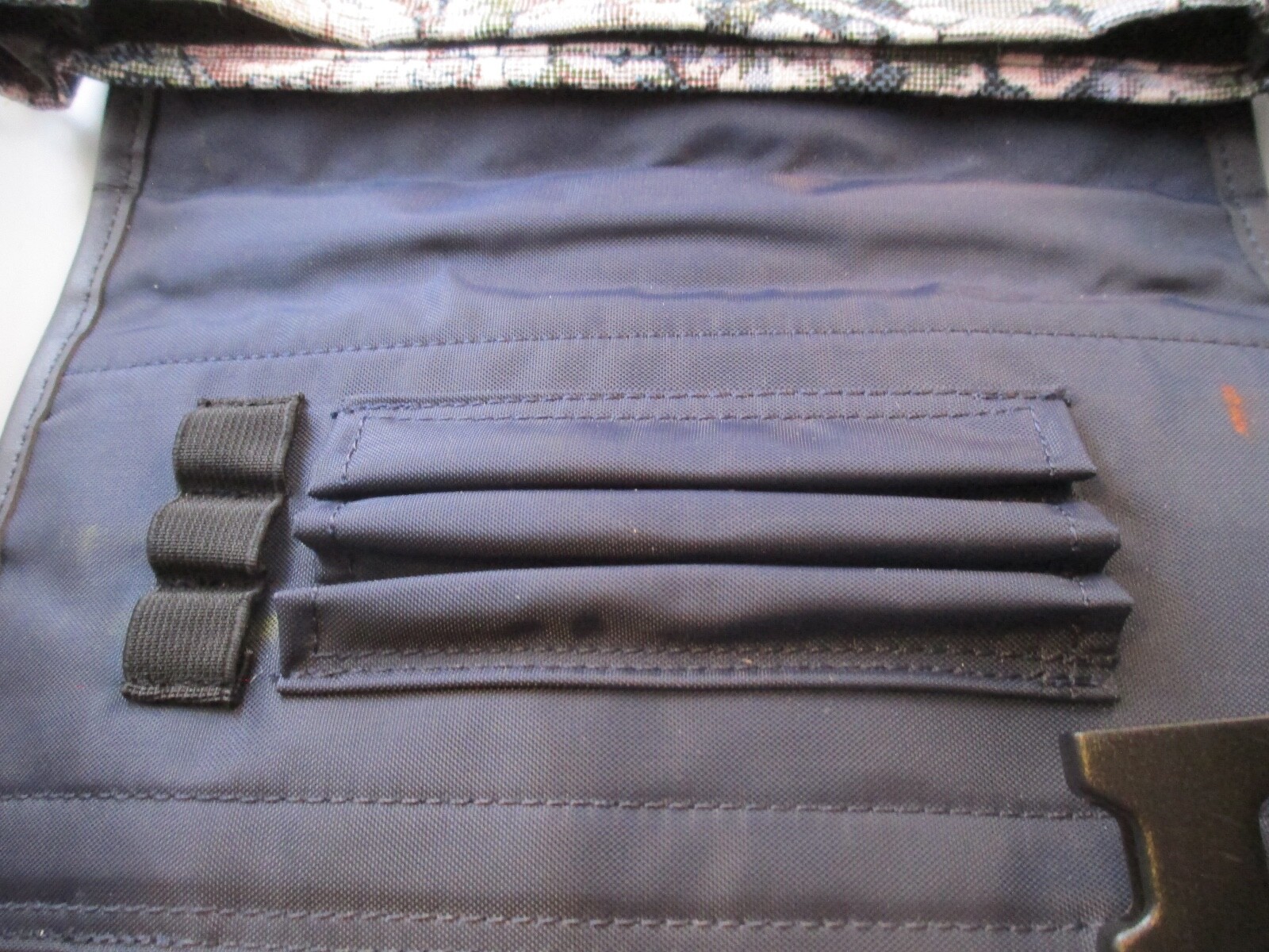 Vintage Bible Carry Case Tapestry Book Bag Pockets Cosmetics Travel 10