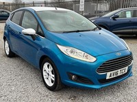 2016 Ford Fiesta 1.0T EcoBoost Zetec Blue Edition Euro 6 (s/s) 5dr HATCHBACK Pet