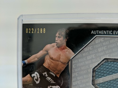 Urijah Faber UFC Topps 2012 Knockout Fight Mat Relic  022/288