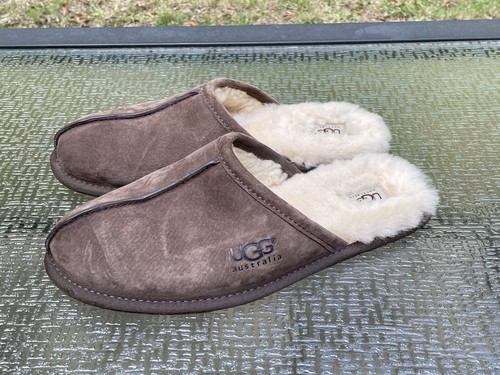 UGG Scuff Slipper 5776 Men's Size 11 Brown House Slipper | eBay