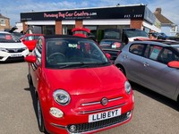 2018 Fiat 500c 1.2 Lounge Convertible Petrol