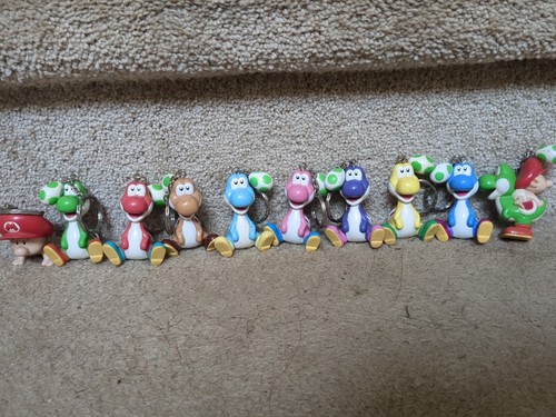 Yoshi's Island Figure Keychains FULL SET Banpresto 1995
