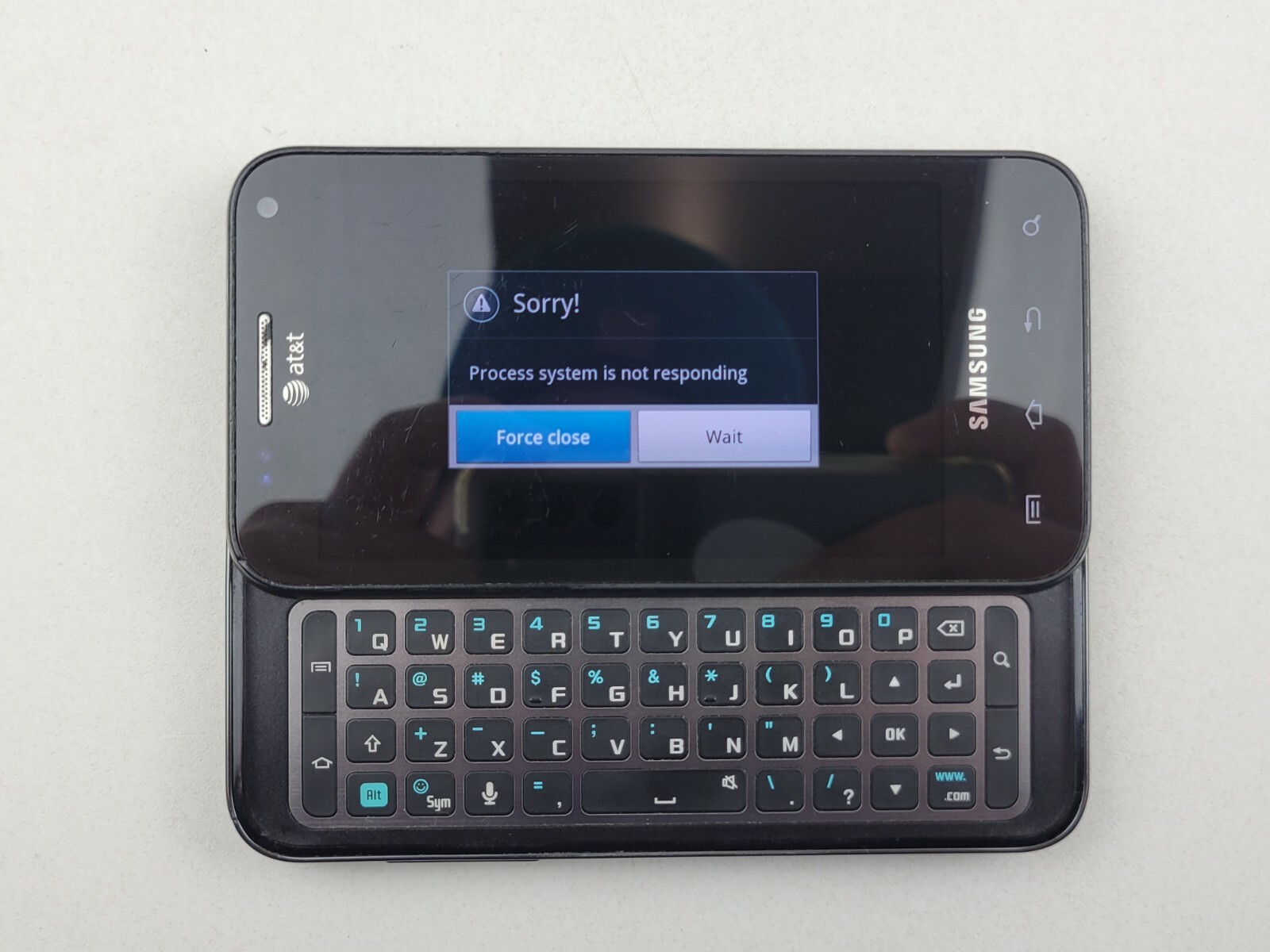 Купить Samsung Captivate Glide SGH i927 ATT QWERTY READ Clean IMEI (Сотовые  Телефоны , Смартфоны) заказать с доставкой лот № 144453550654