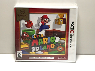  Super Mario 3D Land  (Nintendo 3DS, Nintendo Selects) New & Sealed