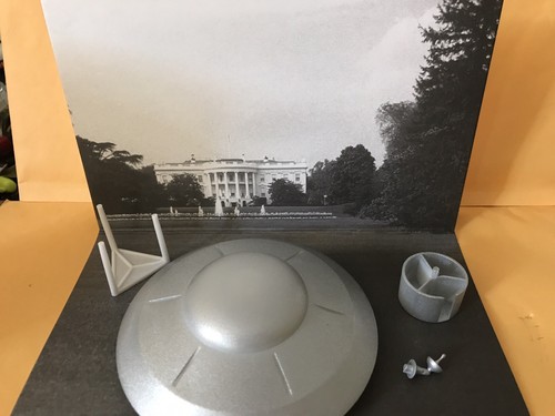 Earth Versus The Flying Saucers Spaceship Background Included