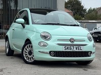 2018 Fiat 500 1.2 Lounge Euro 6 (s/s) 3dr HATCHBACK Petrol Manual