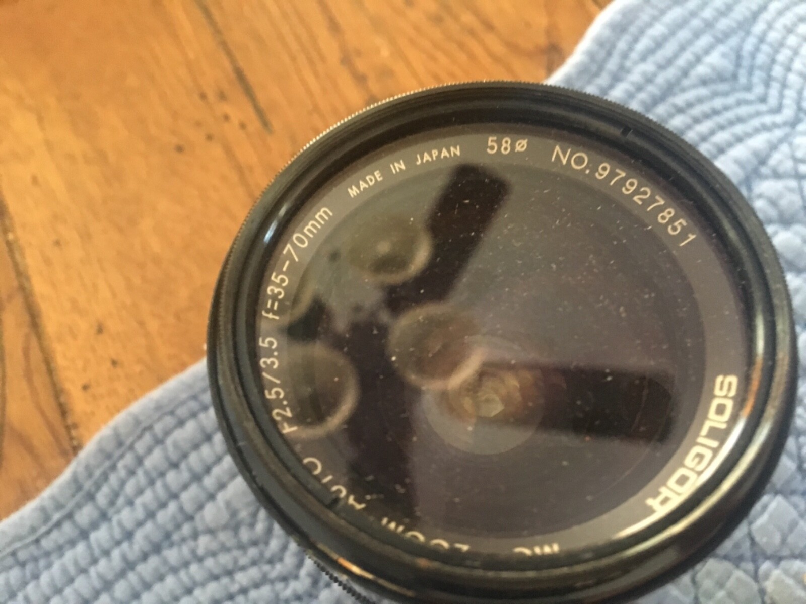 Soligor 35-70mm F2.5-3.5 MC Zoom-Auto for Minolta M/MD Mount Lens~Case~Very Good