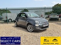 2018 Fiat 500 1.2 Lounge Hatchback 3dr Petrol Manual Euro 6 (s/s) (69 bhp)