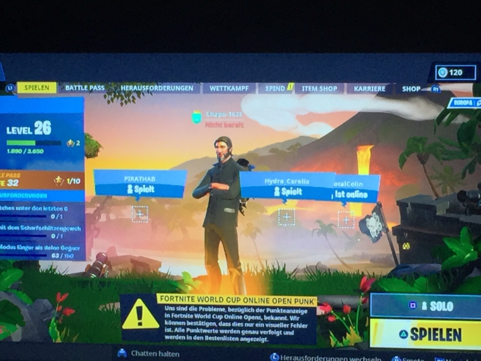 startseite - fortnite fehler 6