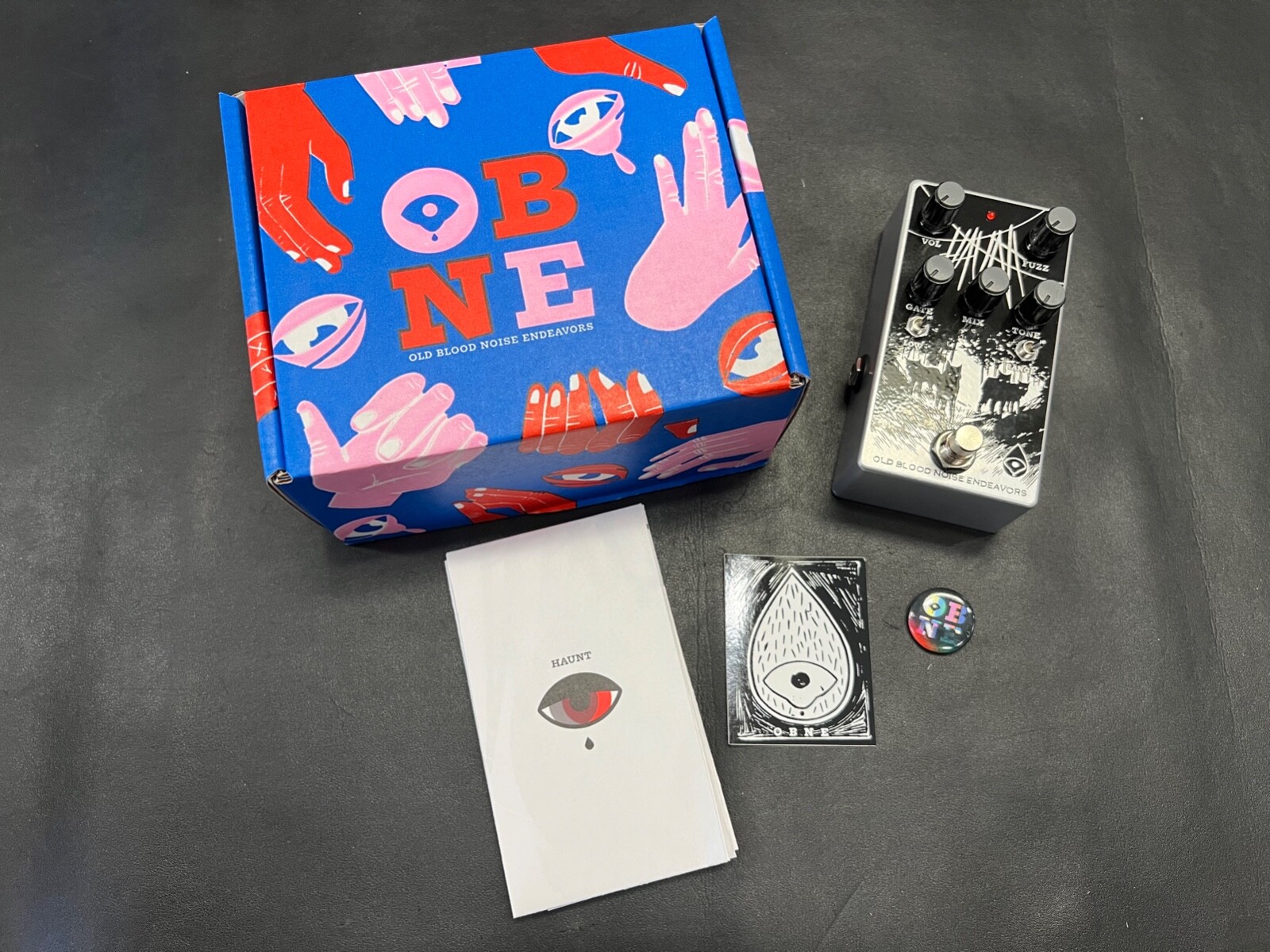 Old Blood Noise Endeavors Haunt Fuzz Pedal New! | eBay