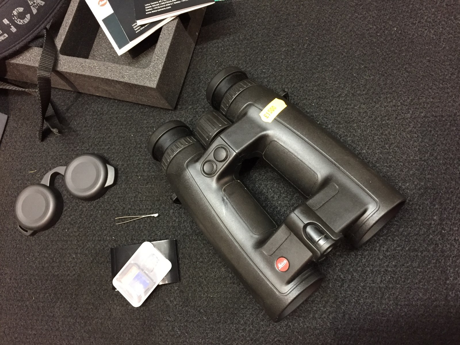 Leica Geovid Hdb 8 x 42 Rangefinder Binoculars Ballistic calculator