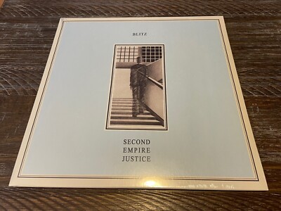 Blitz ''Second Empire Justice'' LP (Vinyl, Puke N Vomit Records) Reissue