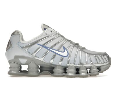 Pre-owned Nike Shox Tl Low Metallic Platinum Blue Tint W - Fq2775-001