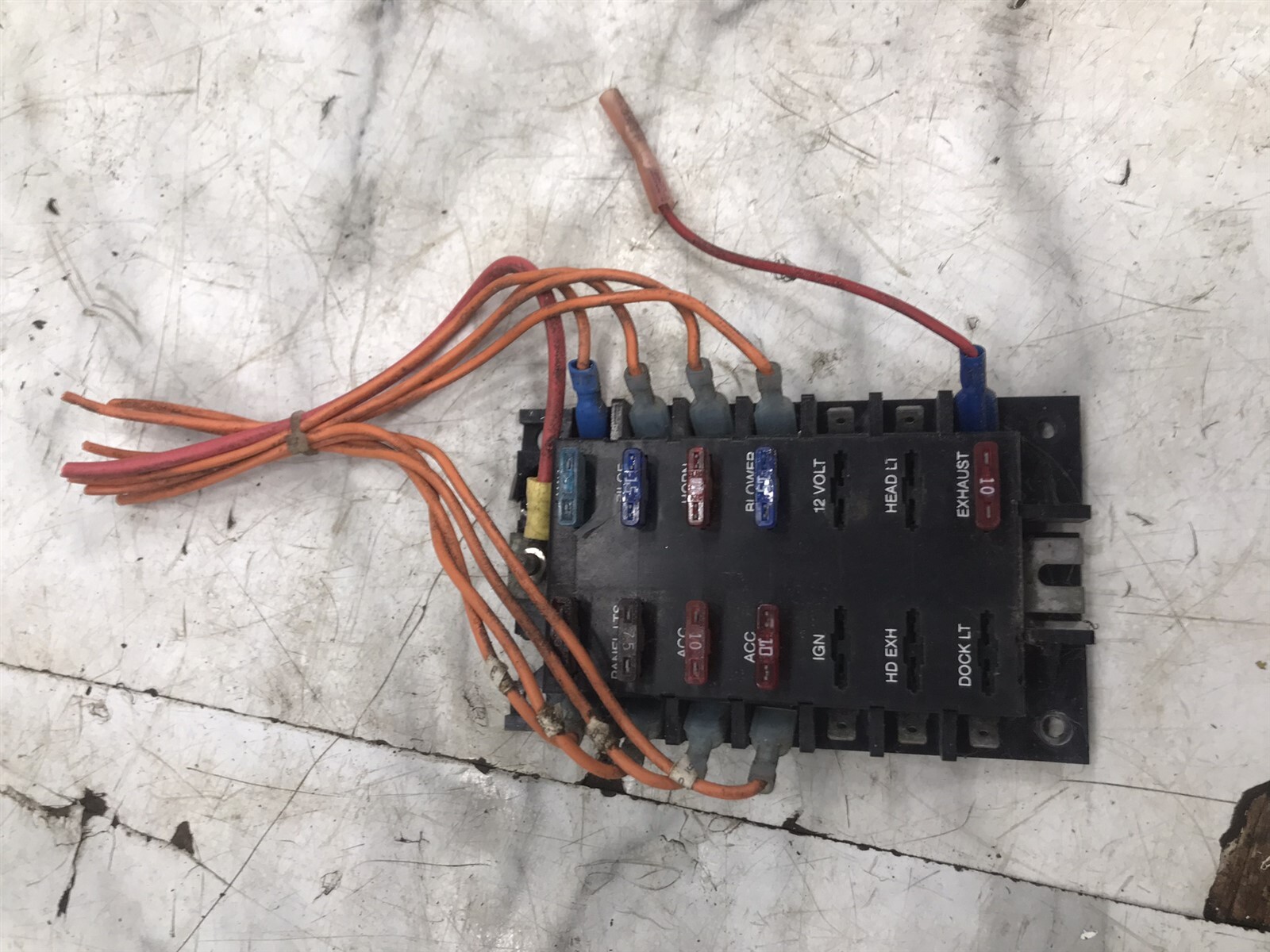 95 Crownline 225 Boat fuse box fusebox junction box | eBay