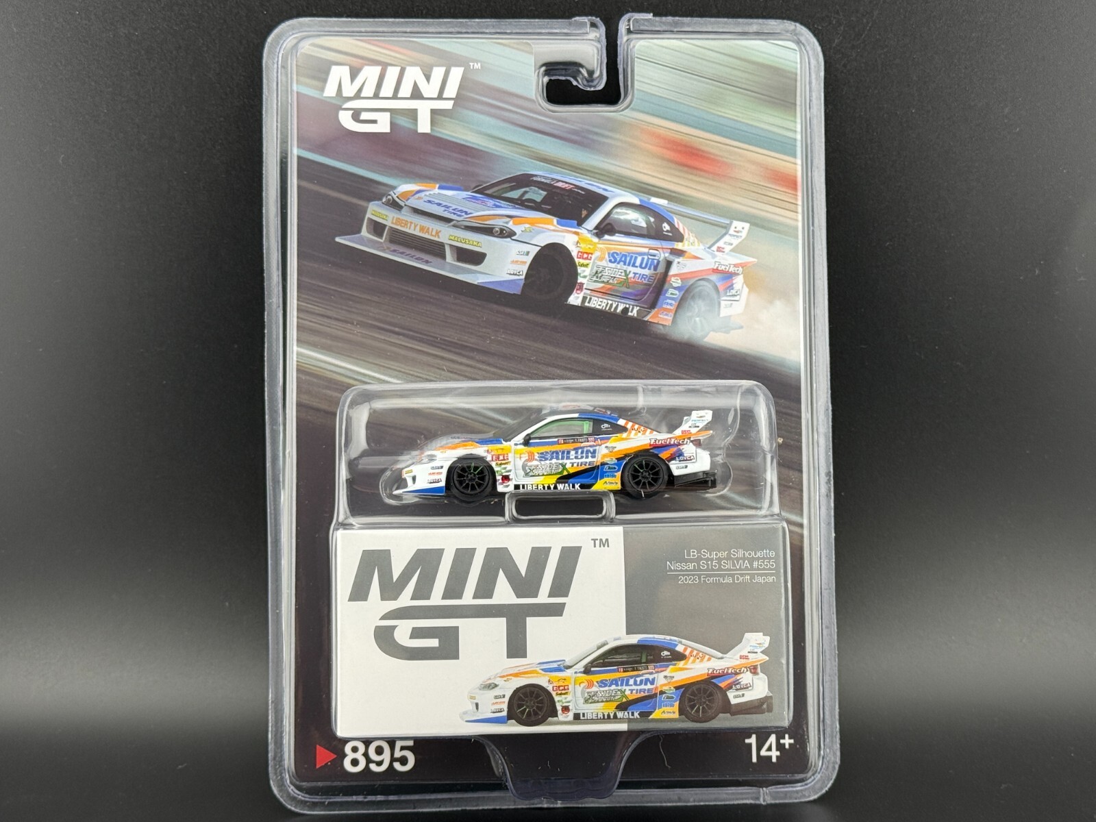 ミニカー Nissan LB-Super Silhouette S15 Silvia Nissan LB-Super Silhouette S15 SILVIA LB KUMA | Mini GT