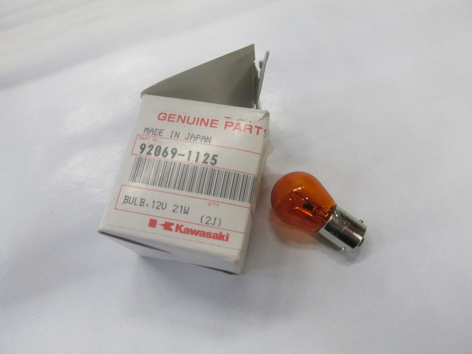KAWASAKI 12V 21W TURN SIGNAL LIGHT BULB 92069-1125 GENUINE