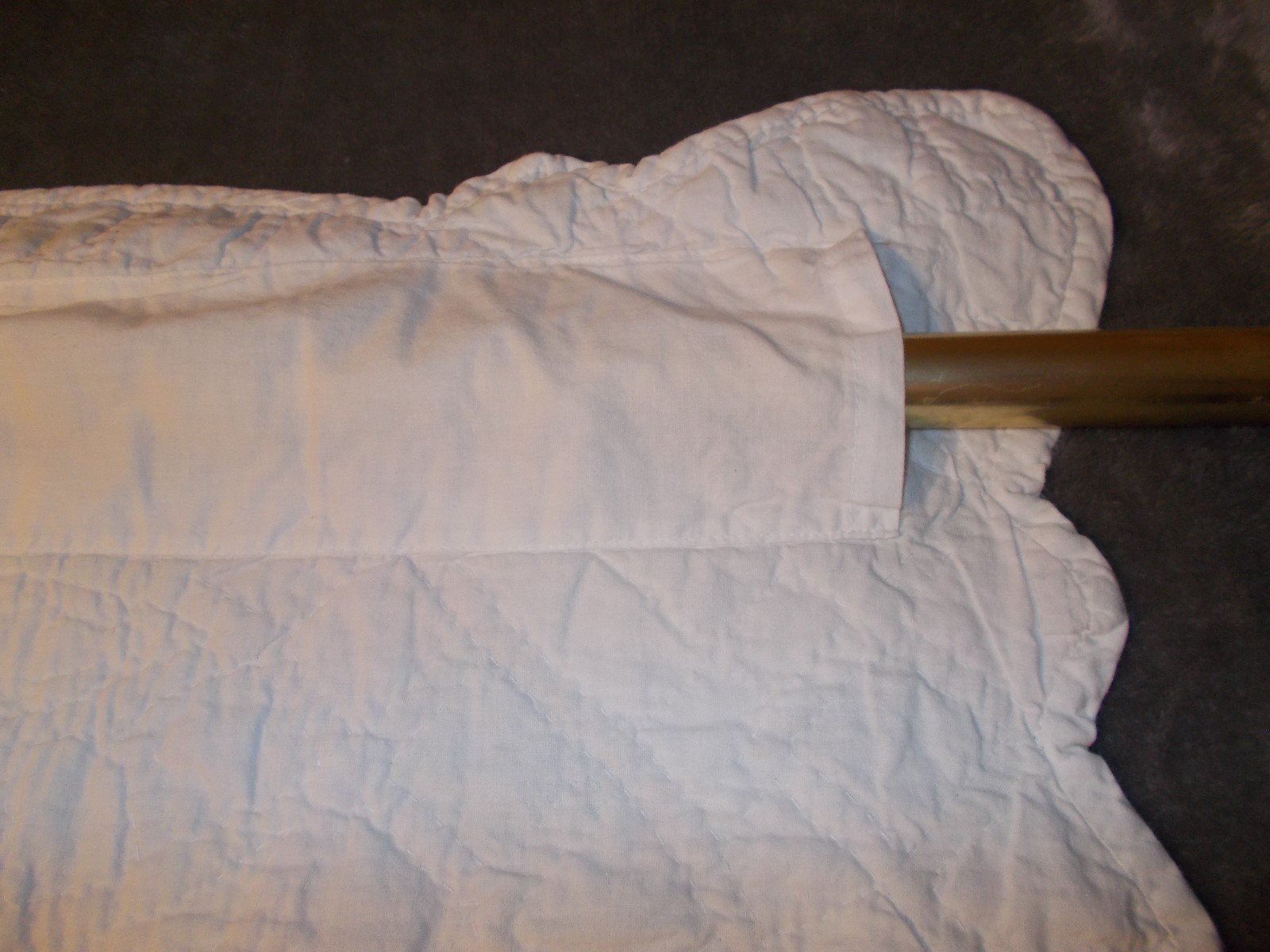 Double Wedding Ring Baby Quilt or Wall Hanging 40