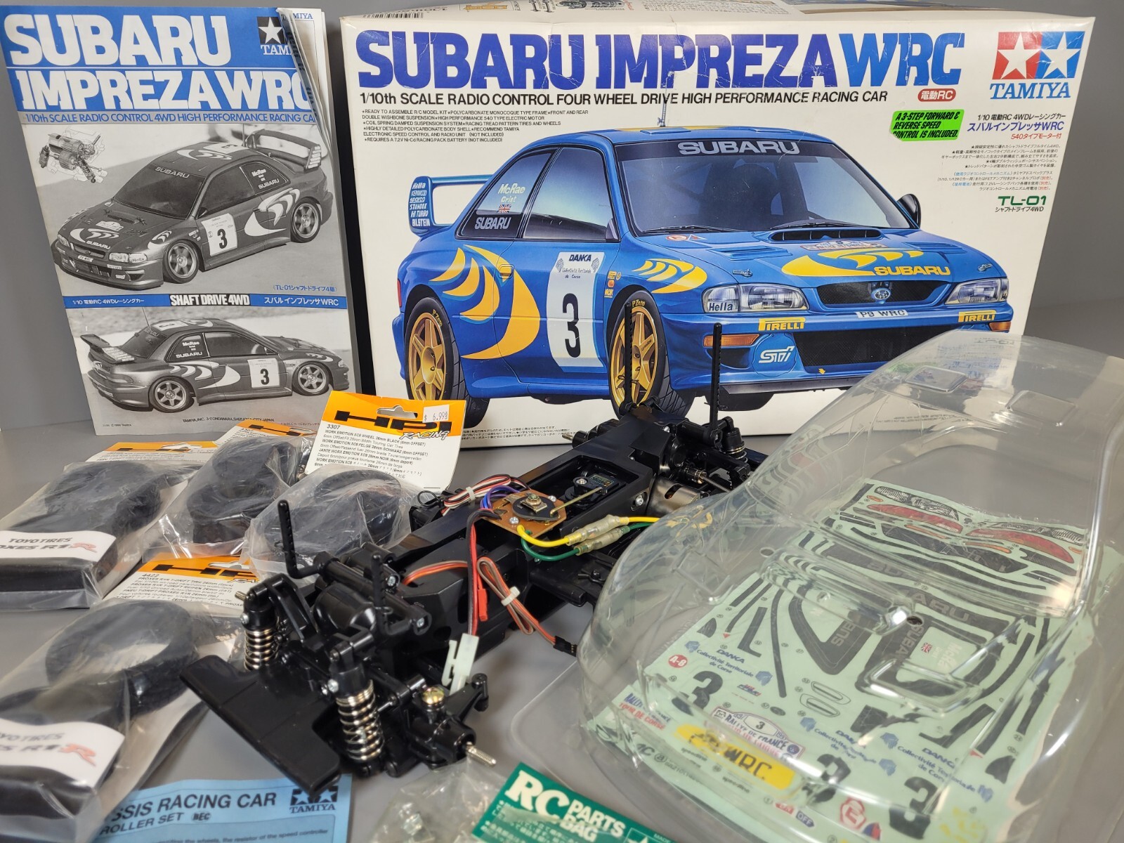 T◇TAMIYA タミヤ スバル インプレッサ 1/10 QDシリーズ クイック