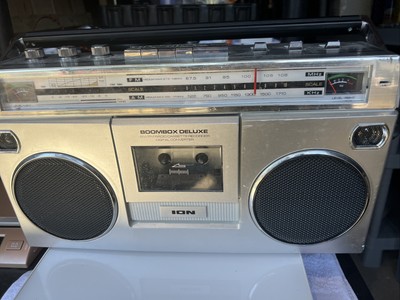 ION Audio Boombox Deluxe Stereo with 