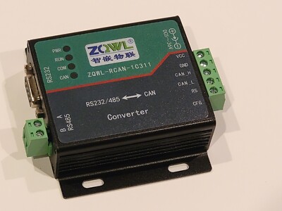 ZQWL Serial Port to CAN Converter RS232 / 485 CANbus to Modbus RTU